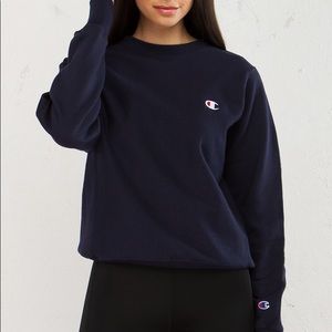 Brand new Champion navy sweatshirt